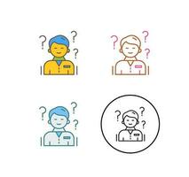 Confuse Vector Icon
