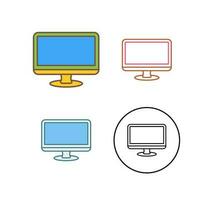 Monitor Vector Icon