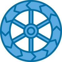 Wheels Vector Icon Design