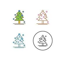 Christmas Tree Vector Icon