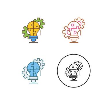 Problem Solving Vector Icon