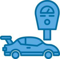 Parking meter Vector Icon Design