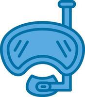 Diving mask Vector Icon Design