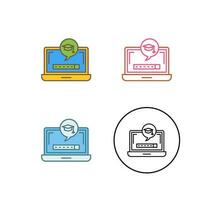 Digital Learning Vector Icon