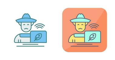 Farmer Vector Icon