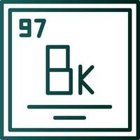 Berkelium Vector Icon Design