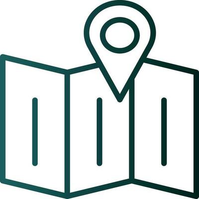 Map Vector Icon Design