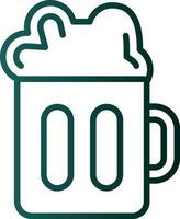 Beer mug Vector Icon Design