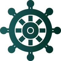 Rudder Vector Icon Design
