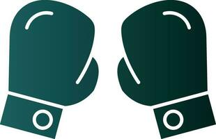 Boxing gloves Vector Icon Design