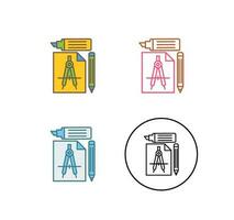 Study Tools Vector Icon