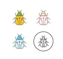 Bug Vector Icon