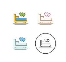 Honeymoon Vector Icon