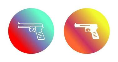 Unique Pistol Vector Icon