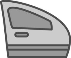 diseño de icono de vector de puerta de coche