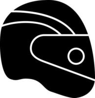 diseño de icono de vector de casco