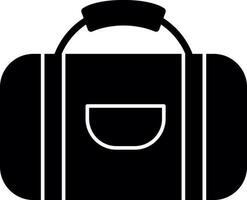 Sport bag Vector Icon Design