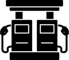 Gas station Vector Icon Design