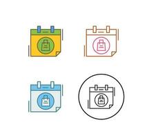 Calendar Vector Icon