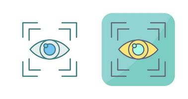 Eye Scan Vector Icon