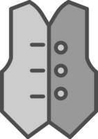 Waistcoat Vector Icon Design