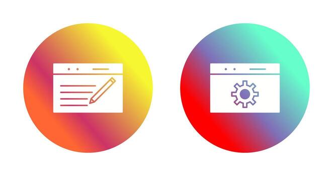 icono de vector de optimización de enlace único