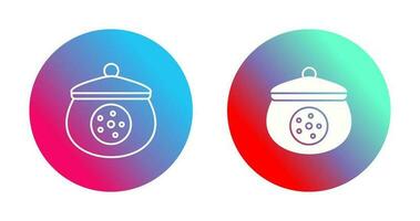 Cookie Jar Vector Icon