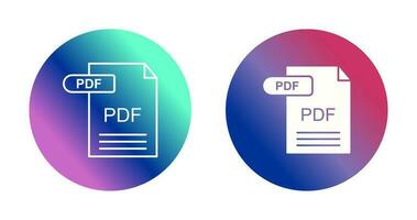 PDF Vector Icon