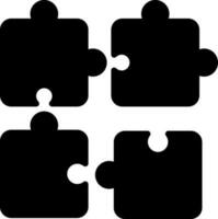 Puzzle Vector Icon Design