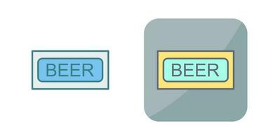 Beer Sign Vector Icon