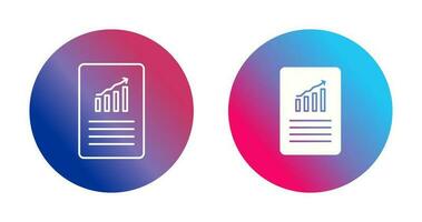 Unique Data Files Vector Icon