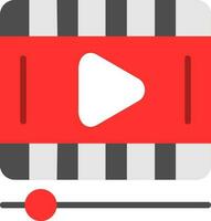 Video Vector Icon Design