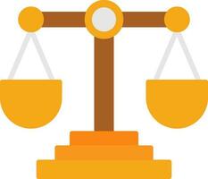 Justice Vector Icon Design