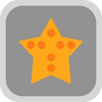 Starfish Vector Icon Design
