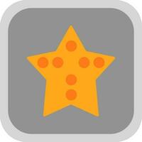 Starfish Vector Icon Design