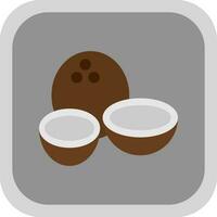 Coconuts Vector Icon Design