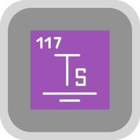 Tennessine Vector Icon Design