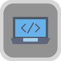 Coding Vector Icon Design