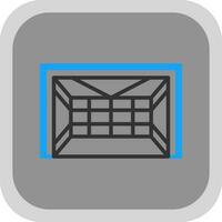 Goal box Vector Icon Design