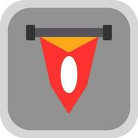 Pennant Vector Icon Design