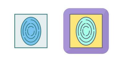 Fingerprint Vector Icon