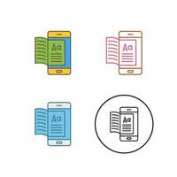 Ebook Vector Icon