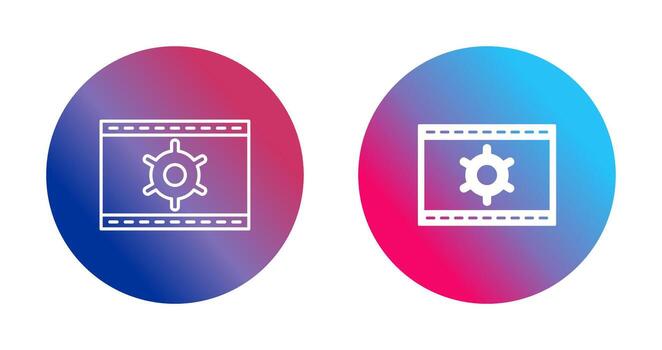 icono de vector de optimización web único