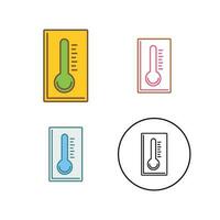 Thermometer Vector Icon