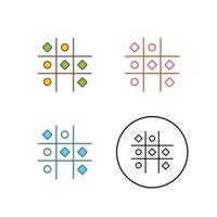 Tic Tac Toe Vector Icon