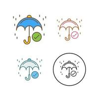 Keep Dry Vector Icon