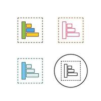 Object Alignment Vector Icon
