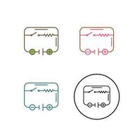 Electrical Circuit Vector Icon