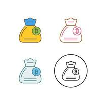 Money Bag Vector Icon