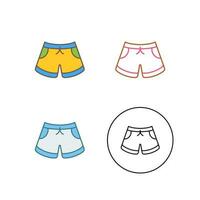 Swim Suit Vector Icon